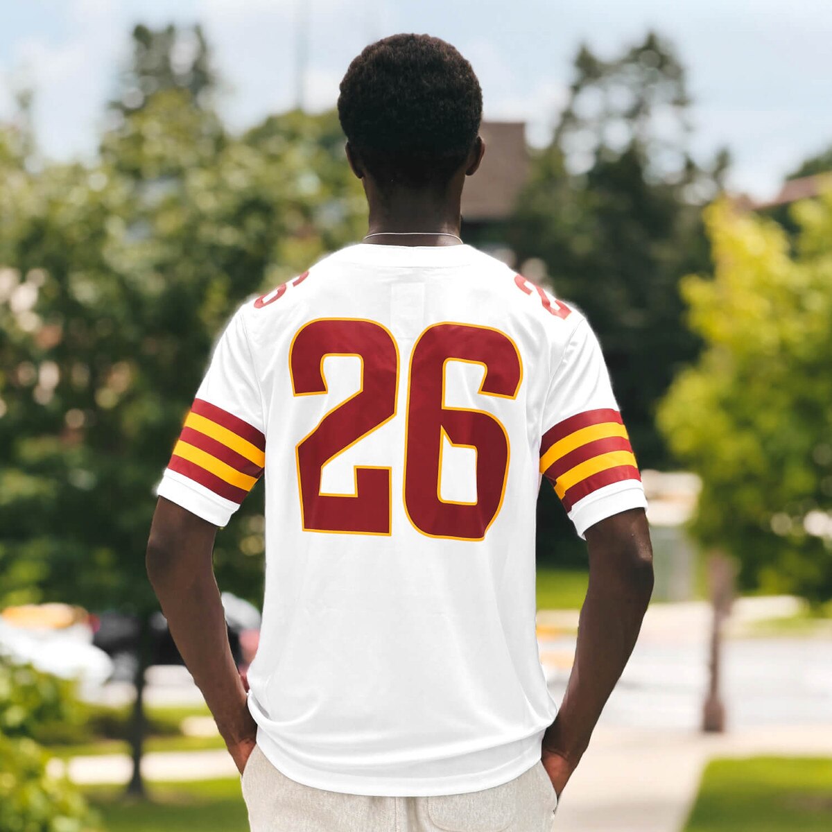 Nike White 2026 Football Jersey